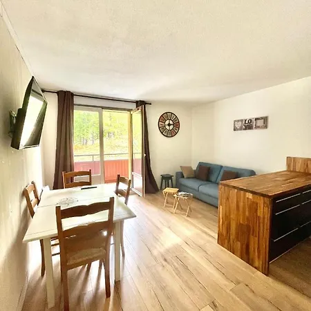 Grand Studio Cabine Pieds Des Pistes * Allos